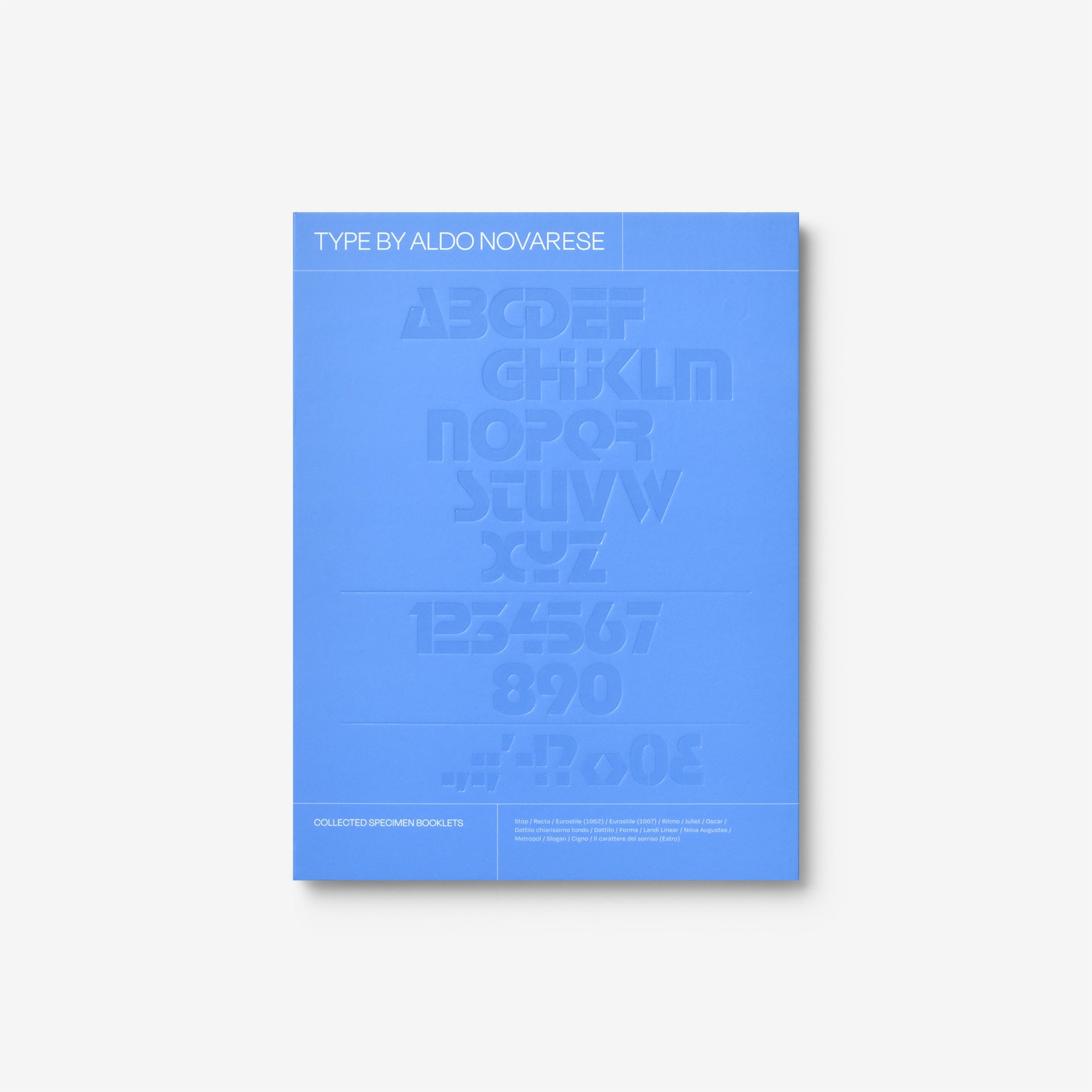 Type by Aldo Novarese: Collected Specimen Booklets | North East