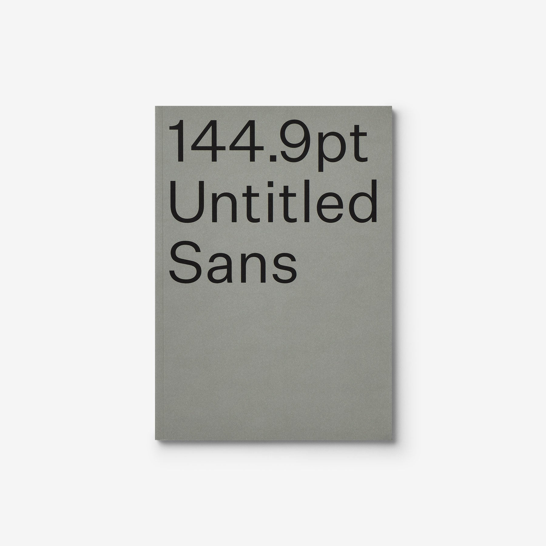 Untitled Specimen Book | North East