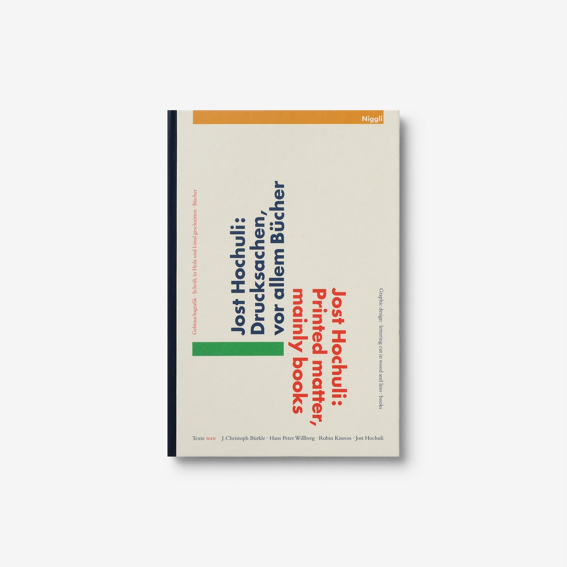 Jost Hochuli: Printed matter, mainly books | North East