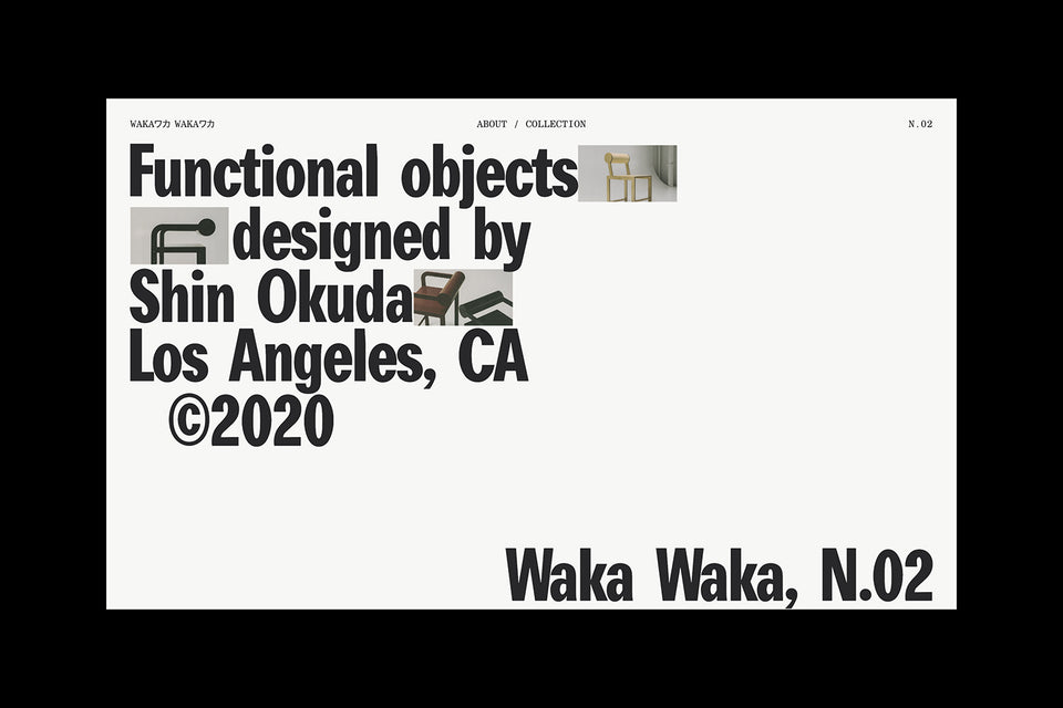 Waka Waka, Collection N.02: An Interactive Catalogue