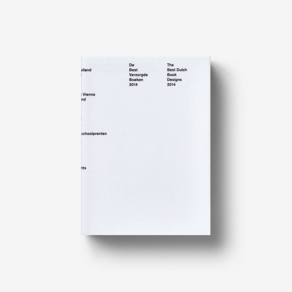 オランダのブックデザインアワード「The Best Dutch Book Designs」