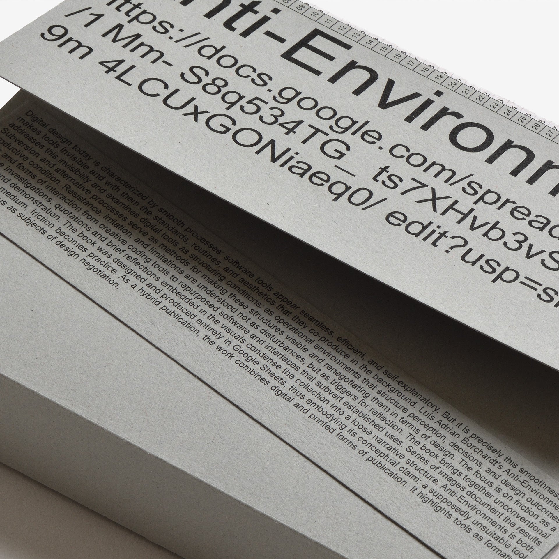 Anti-Environments: On the Exploration of Unconventional Tools through Friction and Norm-Bending