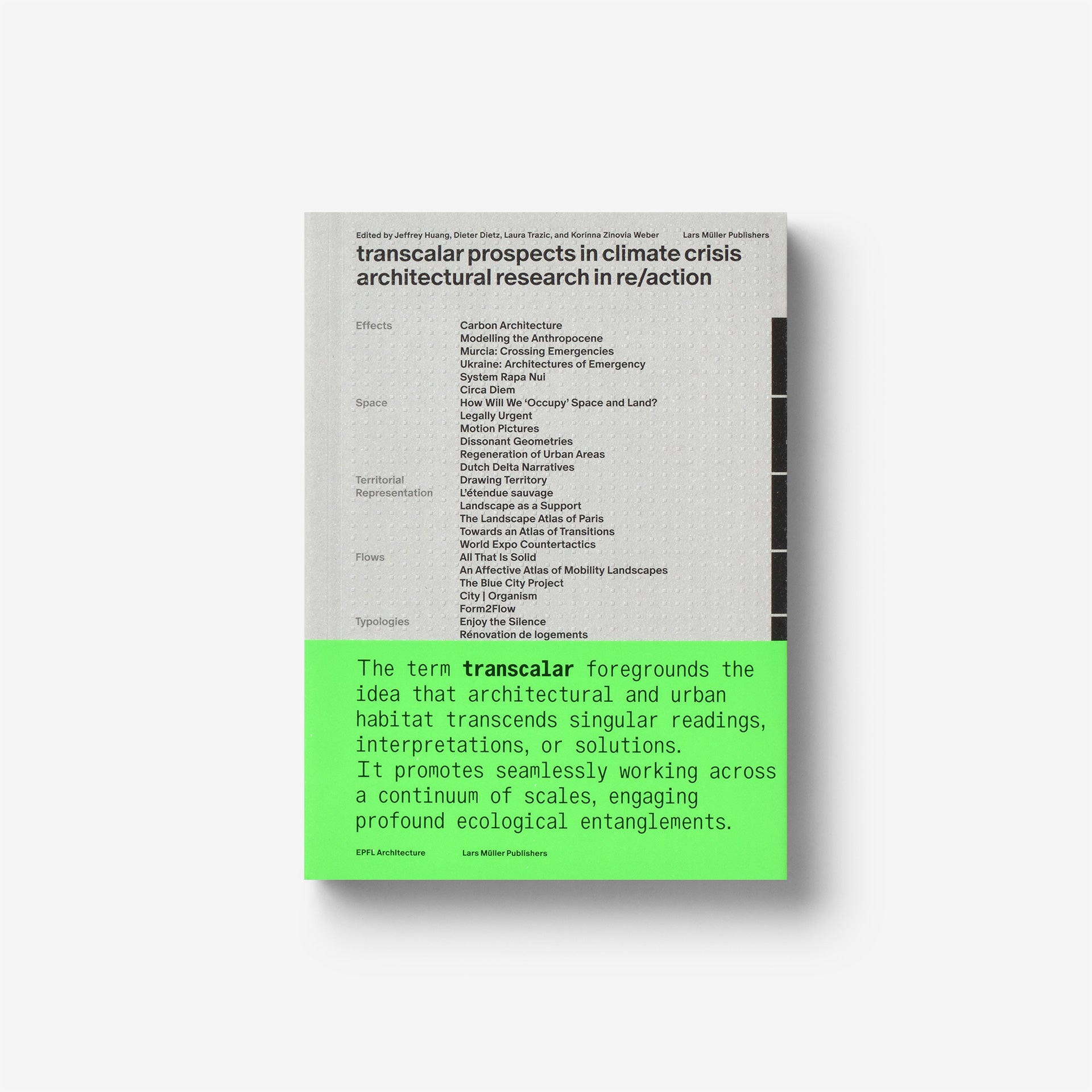 Transcalar Prospects in Climate Crisis: Architectural Research in Re/Action