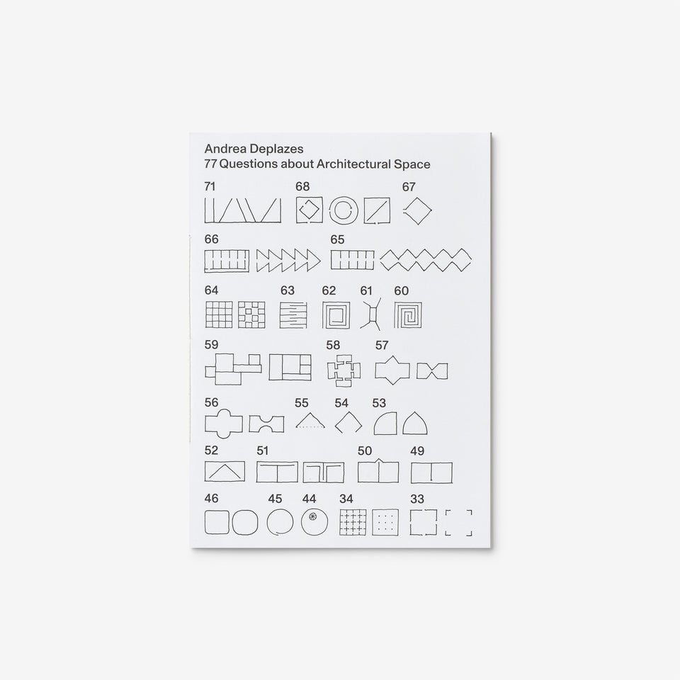 77 Questions about Architectural Space