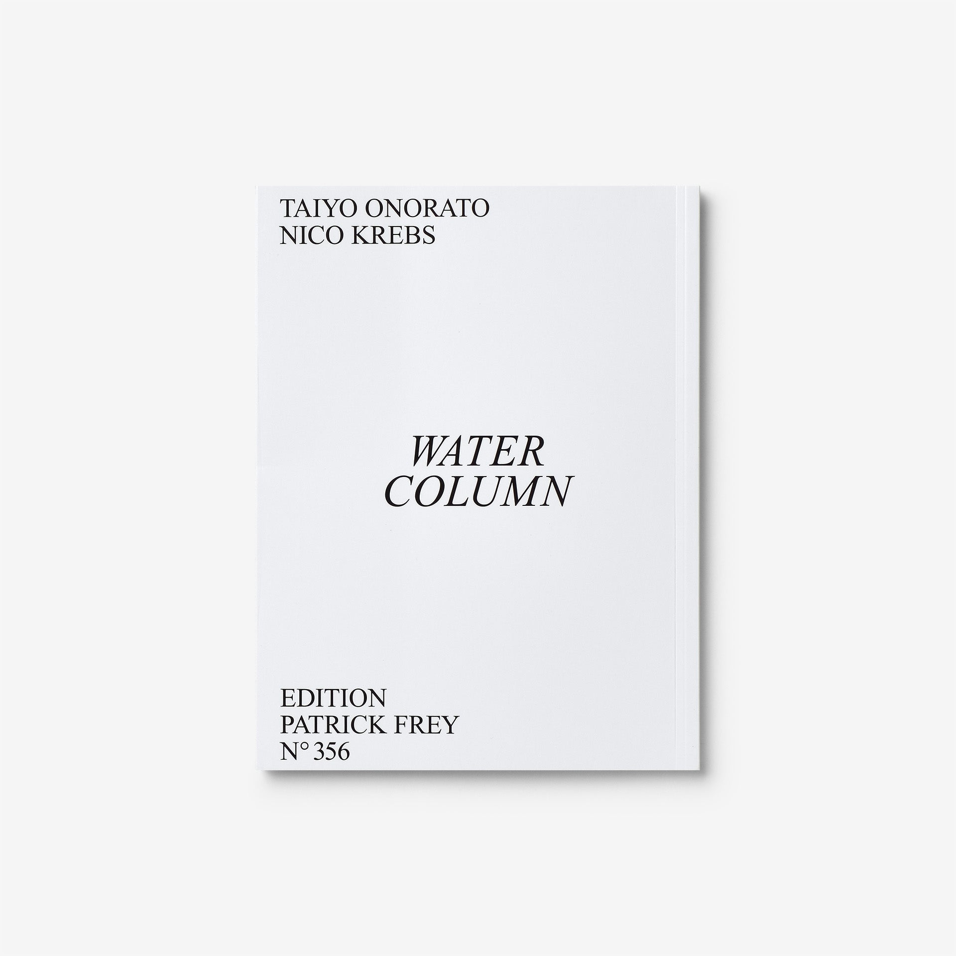 本 Taiyo Onorato and Nico Krebs 作品集