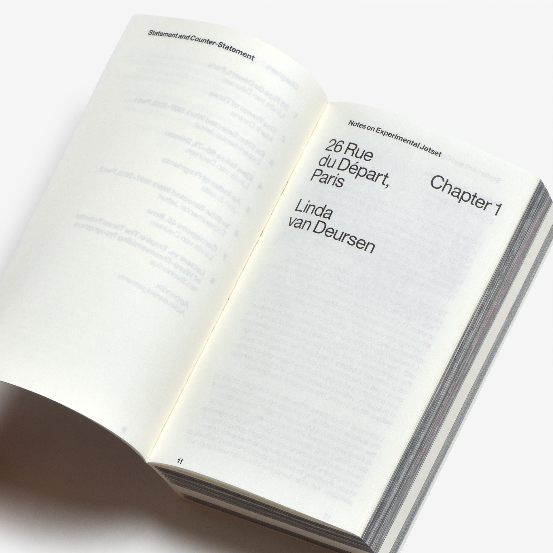 Statement and Counter-Statement (Notes on Experimental Jetset / Vol. 1)
