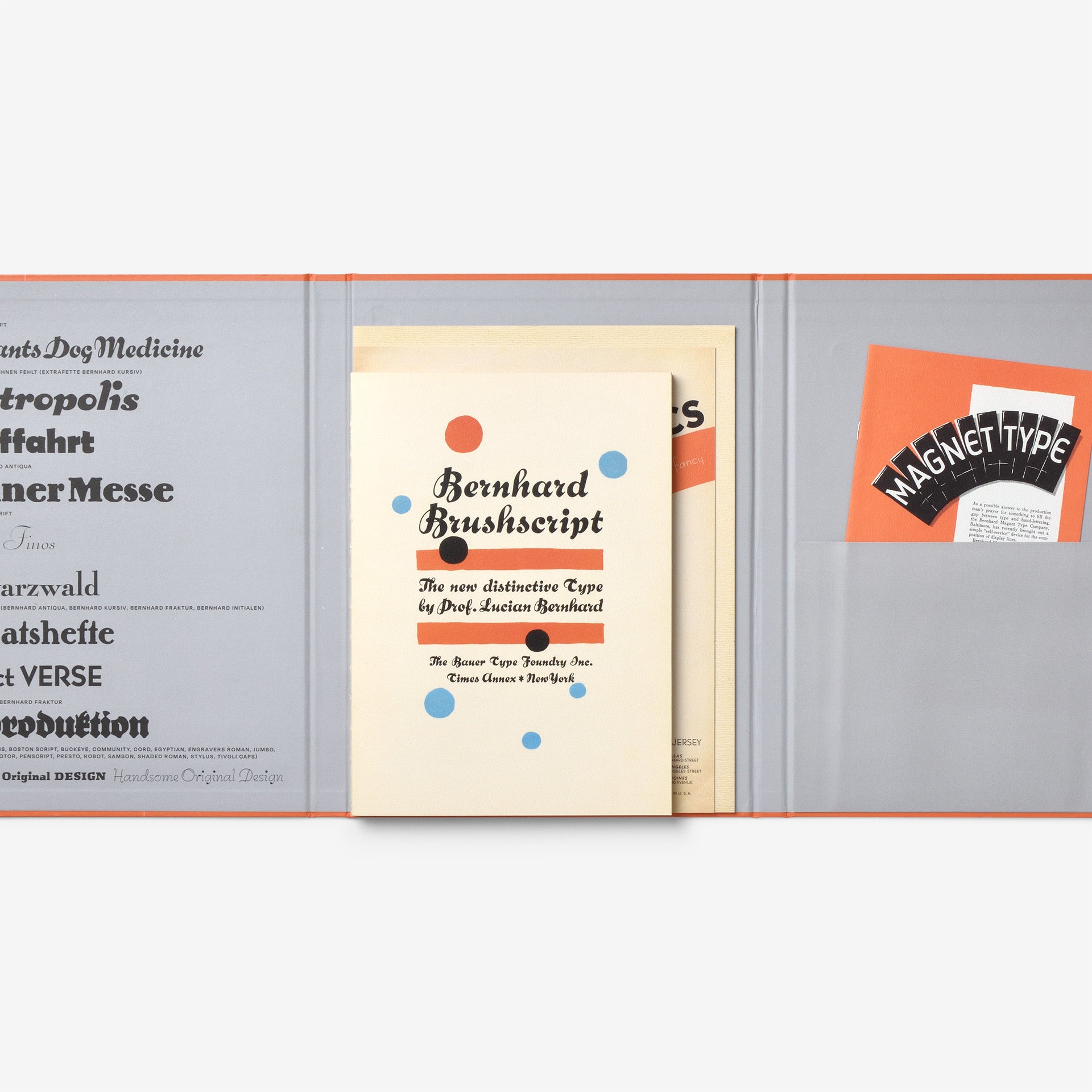 Type by Lucian Bernhard: Collected Specimen Booklets | North East