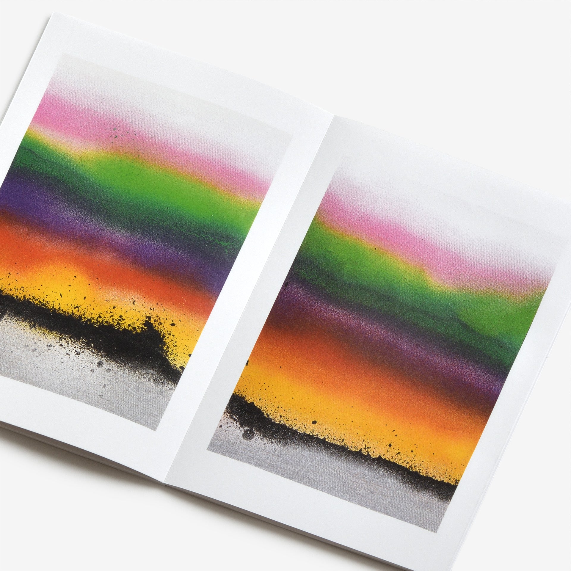 Jonathan Monk: Eleven second painting (white, antique white, pink, lemon yellow, light green, dark green, purple, red, yellow, black, silver) 2025 (Cover B)