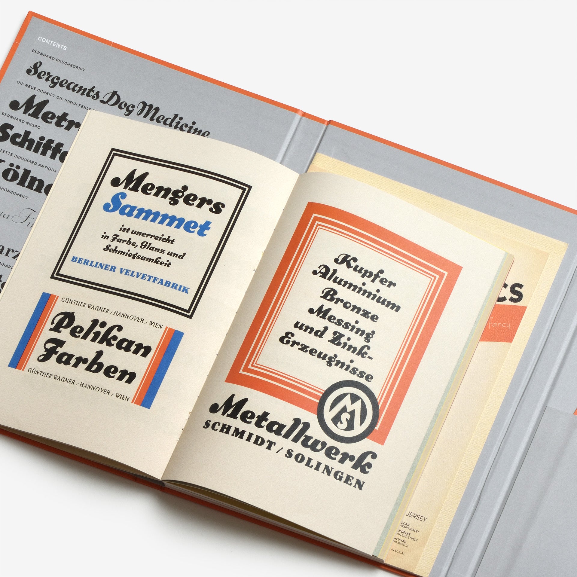 Type by Lucian Bernhard: Collected Specimen Booklets | North East
