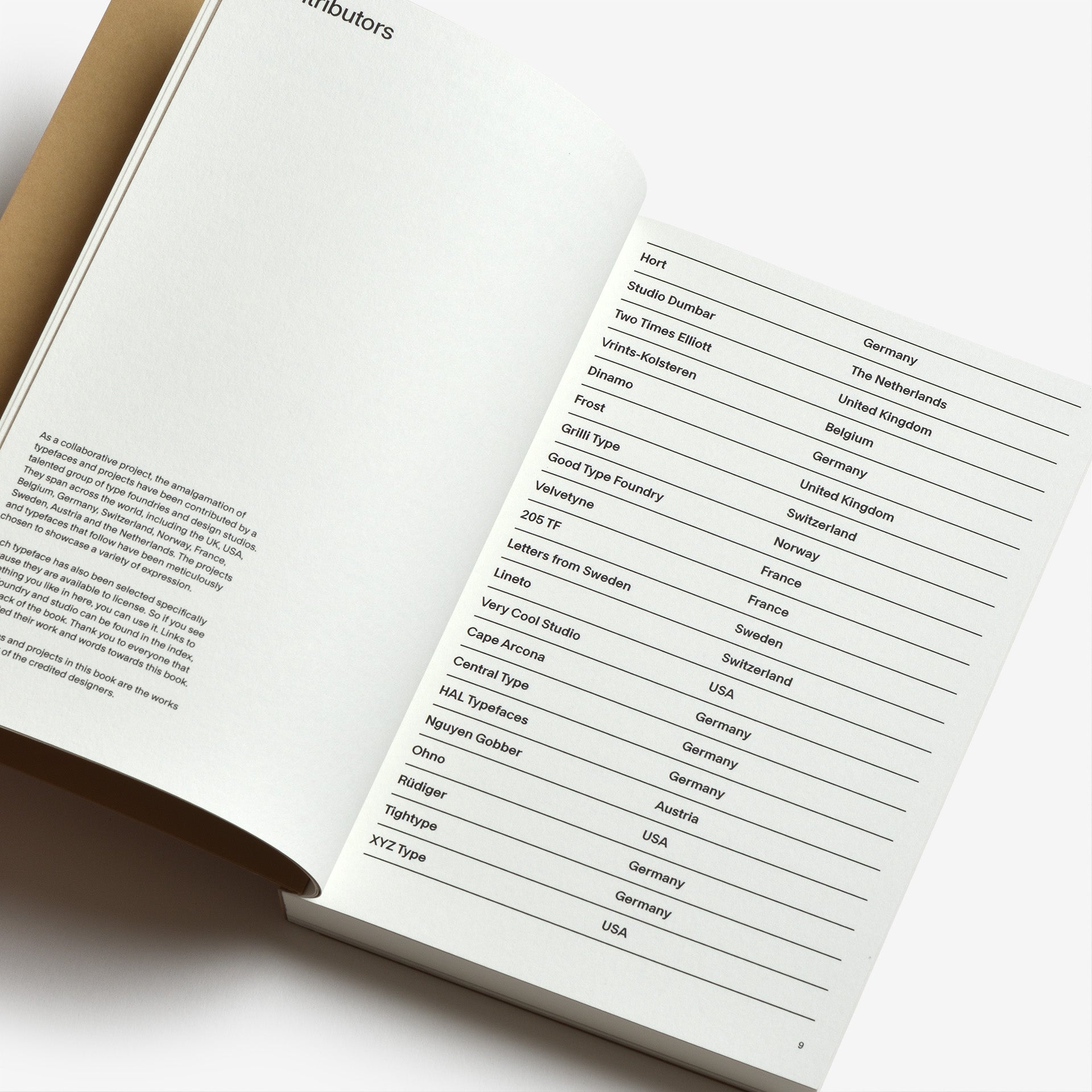 Curious Typefaces | North East
