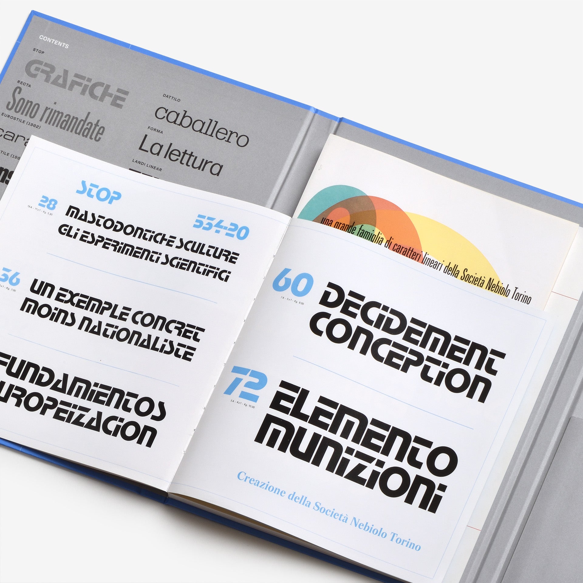 Type by Aldo Novarese: Collected Specimen Booklets | North East