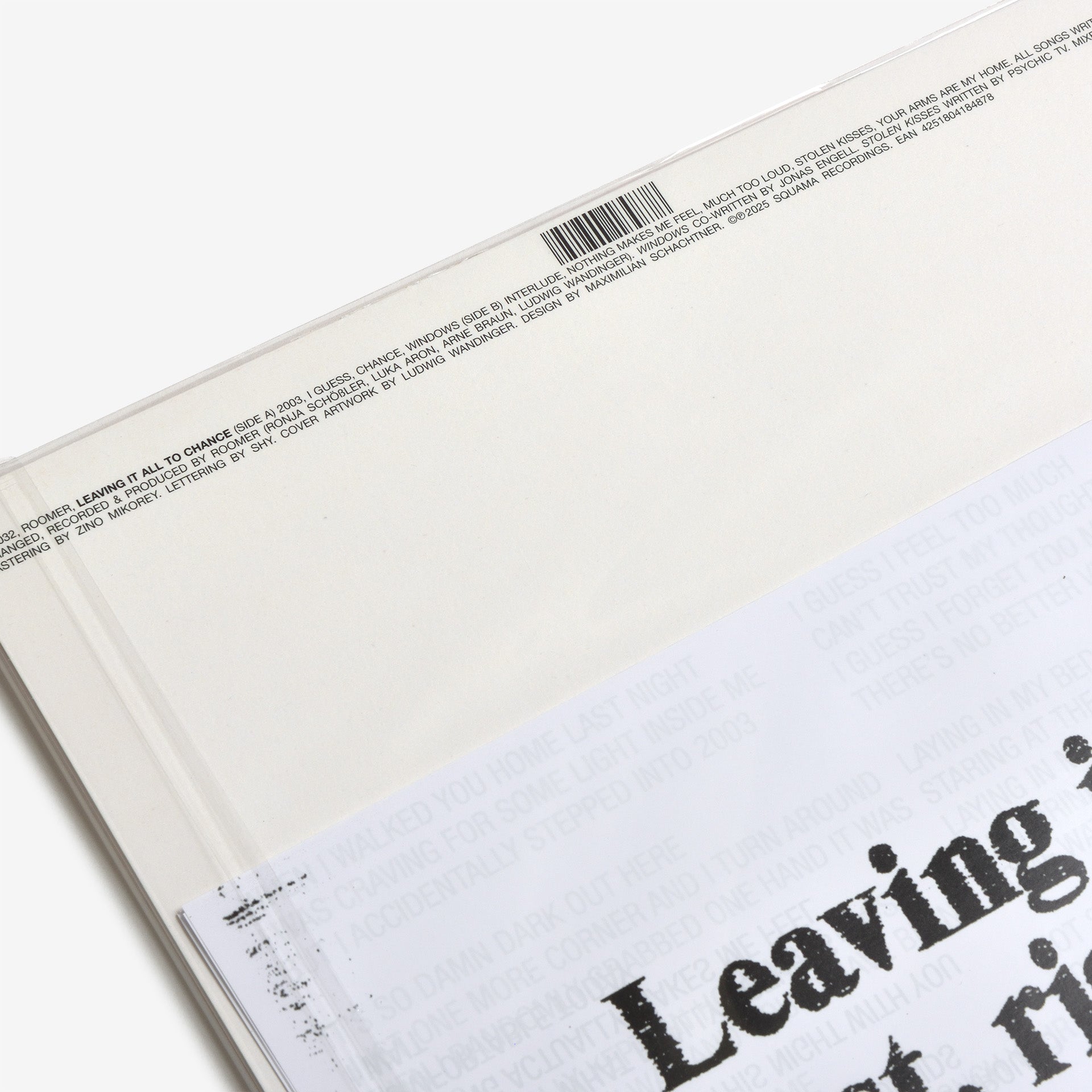 Leaving It All To Chance