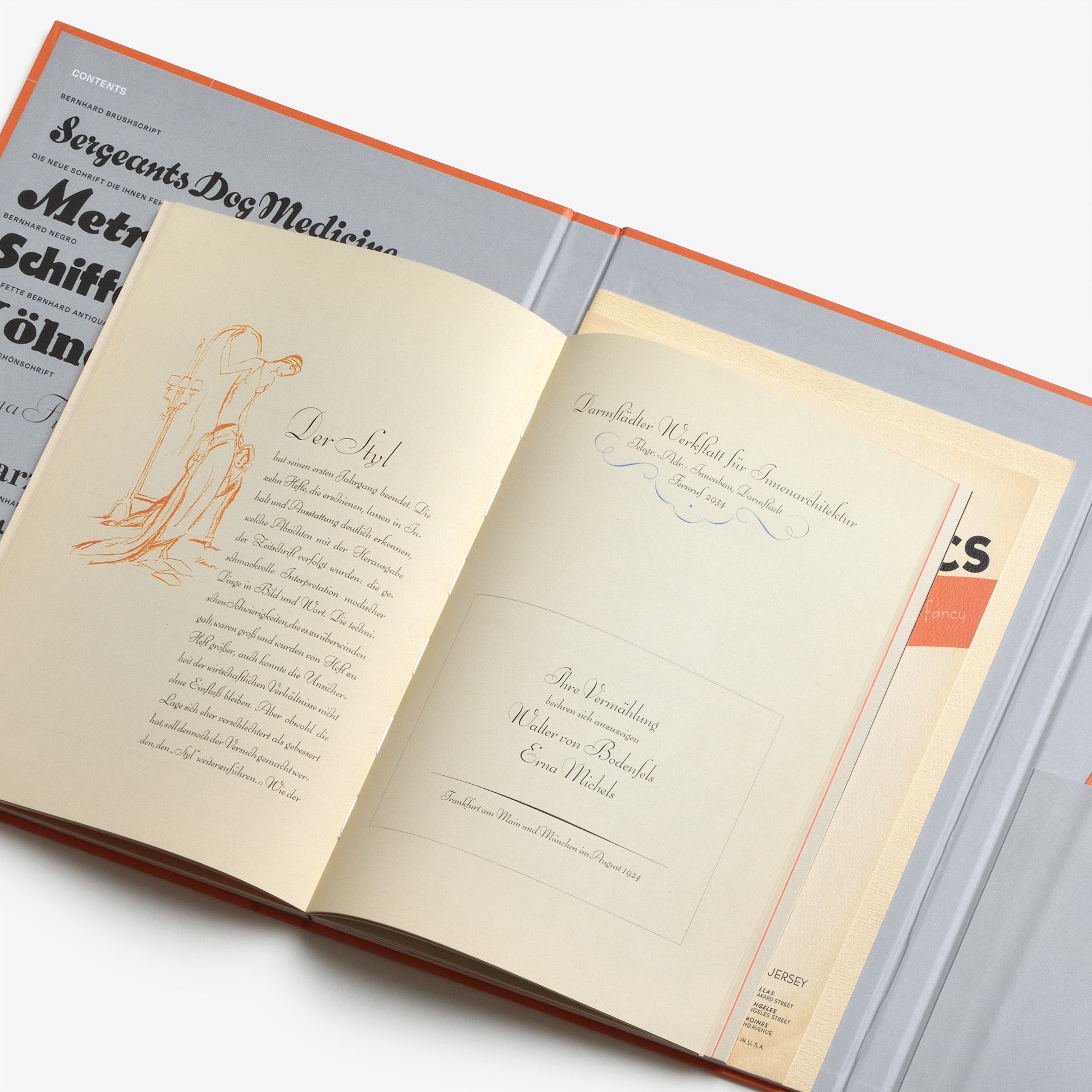 Type by Lucian Bernhard: Collected Specimen Booklets | North East
