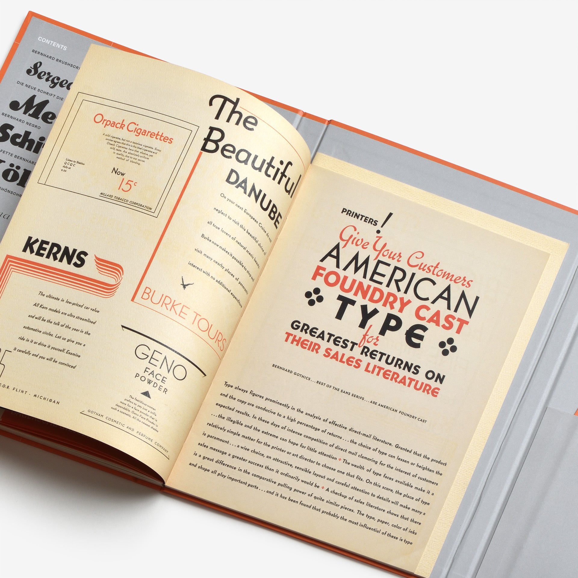 Type by Lucian Bernhard: Collected Specimen Booklets | North East