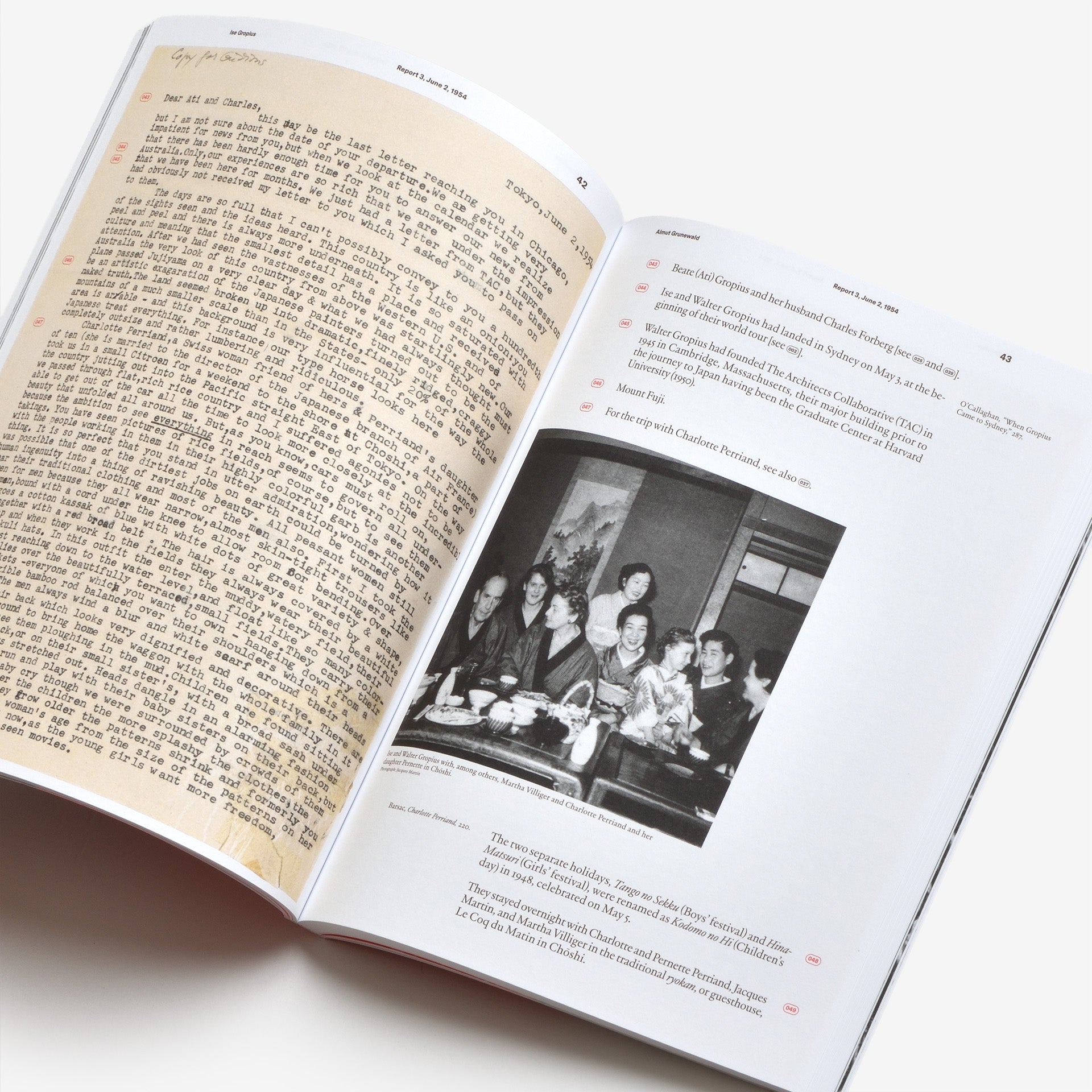 Cooking Up Dinner Speeches: Ise Gropius in Japan