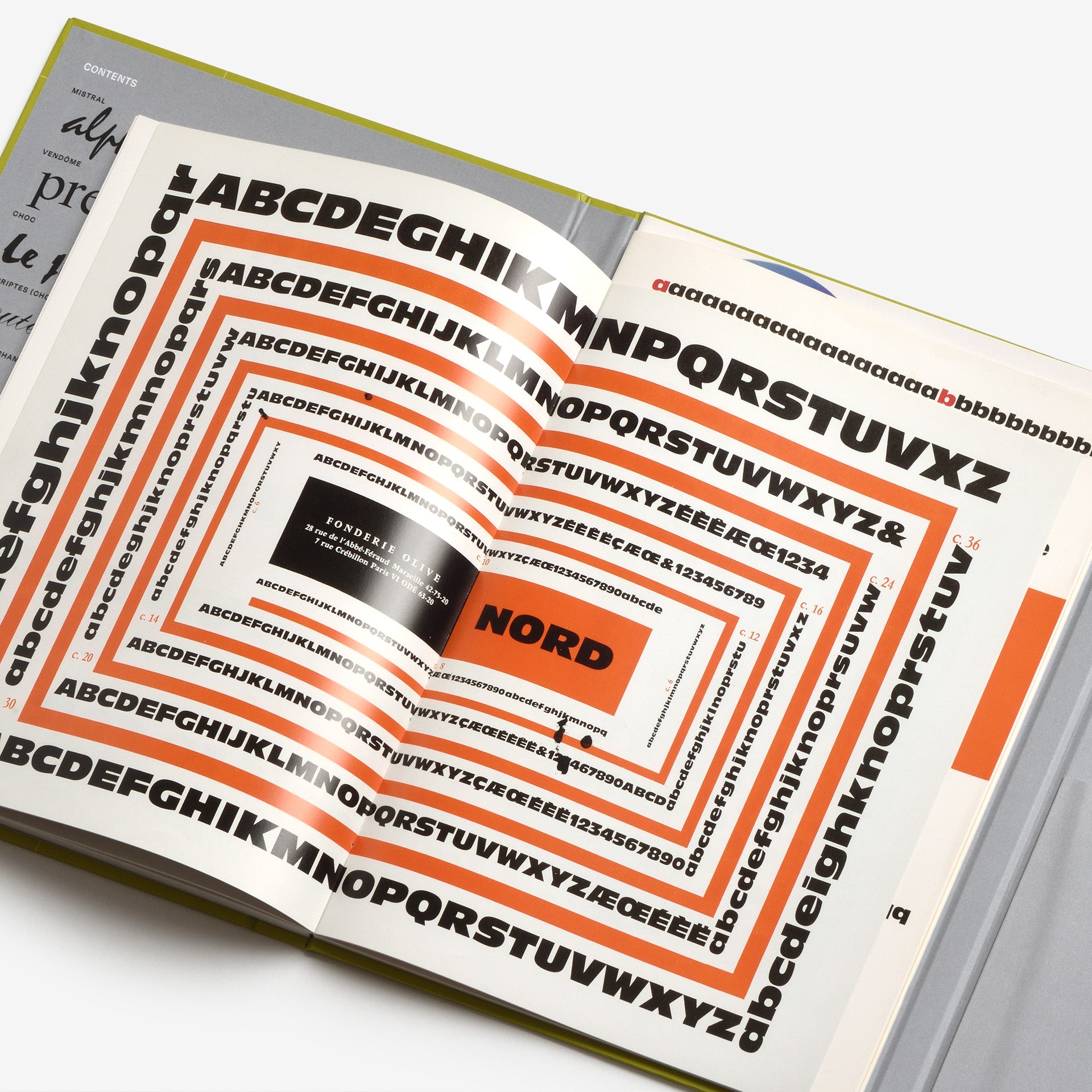 Type by Roger Excoffon: Collected Specimen Booklets | North East