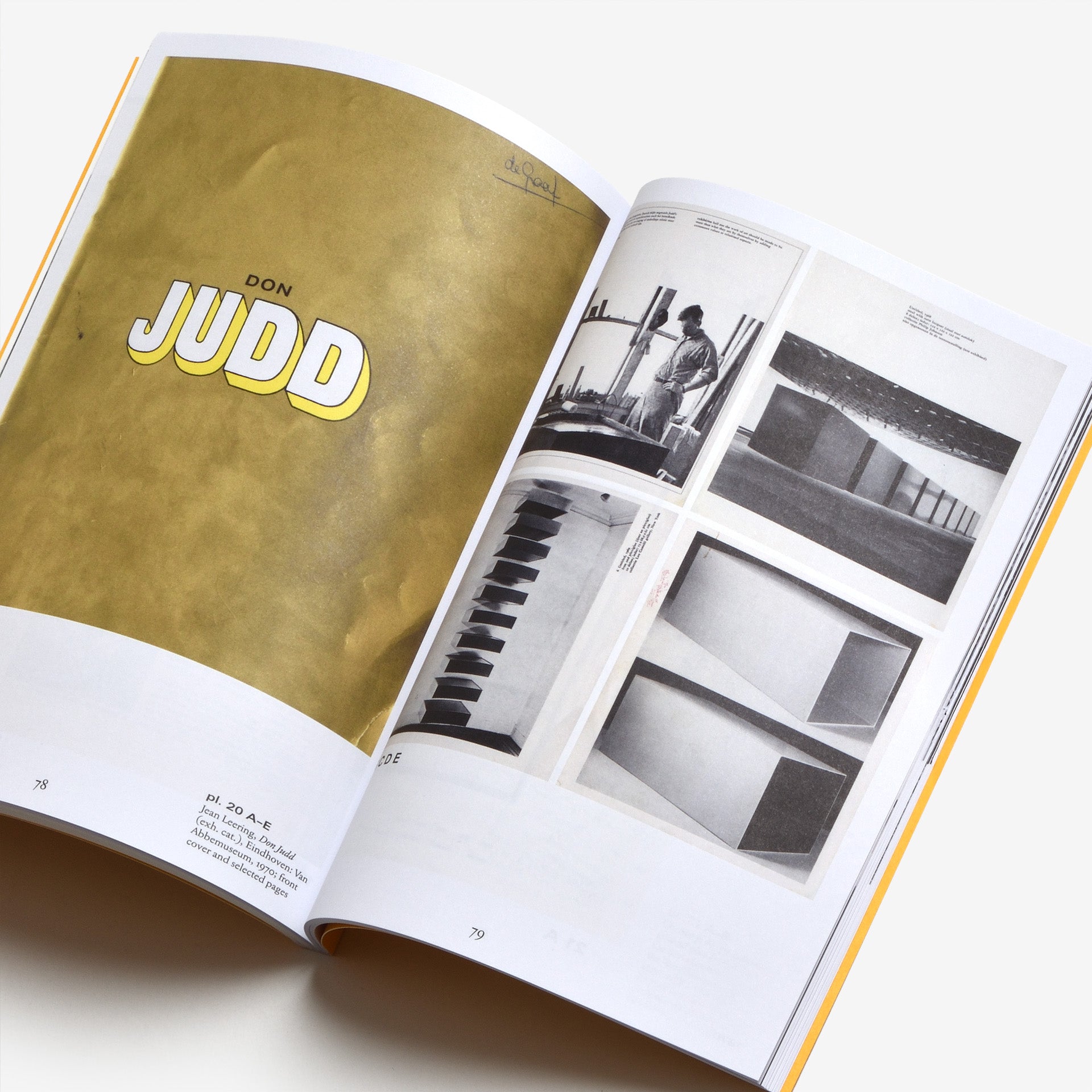 Donald Judd: The Low Countries 1966–1971