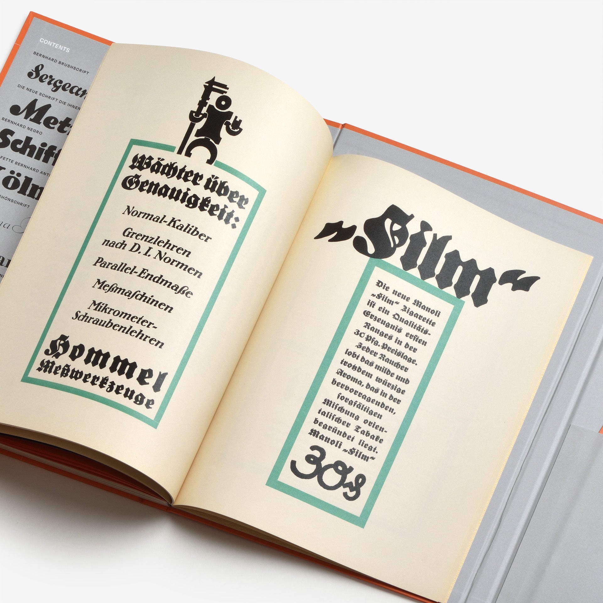 Type by Lucian Bernhard: Collected Specimen Booklets | North East