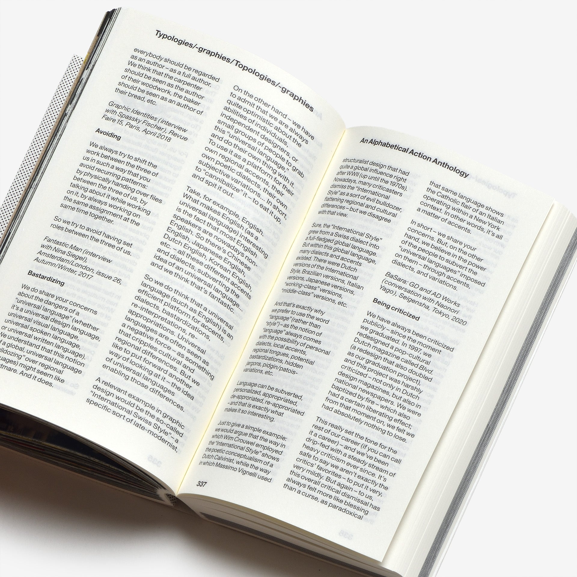 Statement and Counter-Statement 2: Typologies/Typographies/Topologies/Topographies (Notes on Experimental Jetset / Vol. 4)