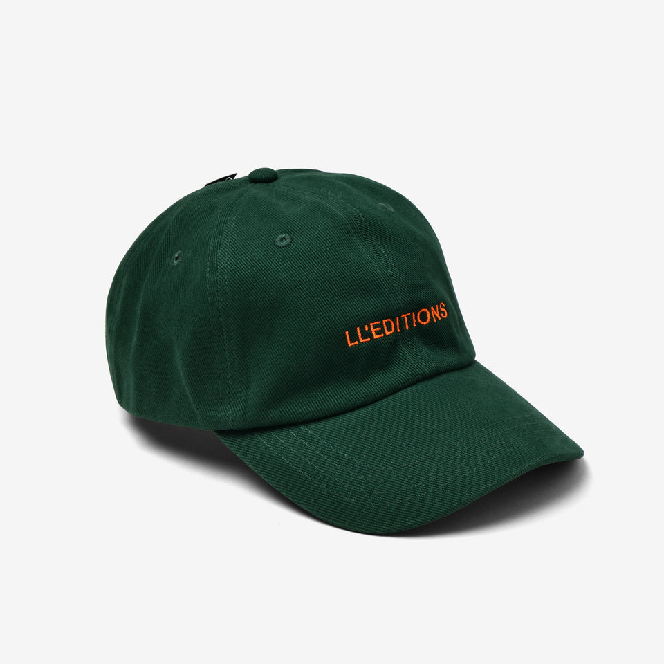 LL’Editions Standard Cap (Forest Green / Fluorescent Orange)