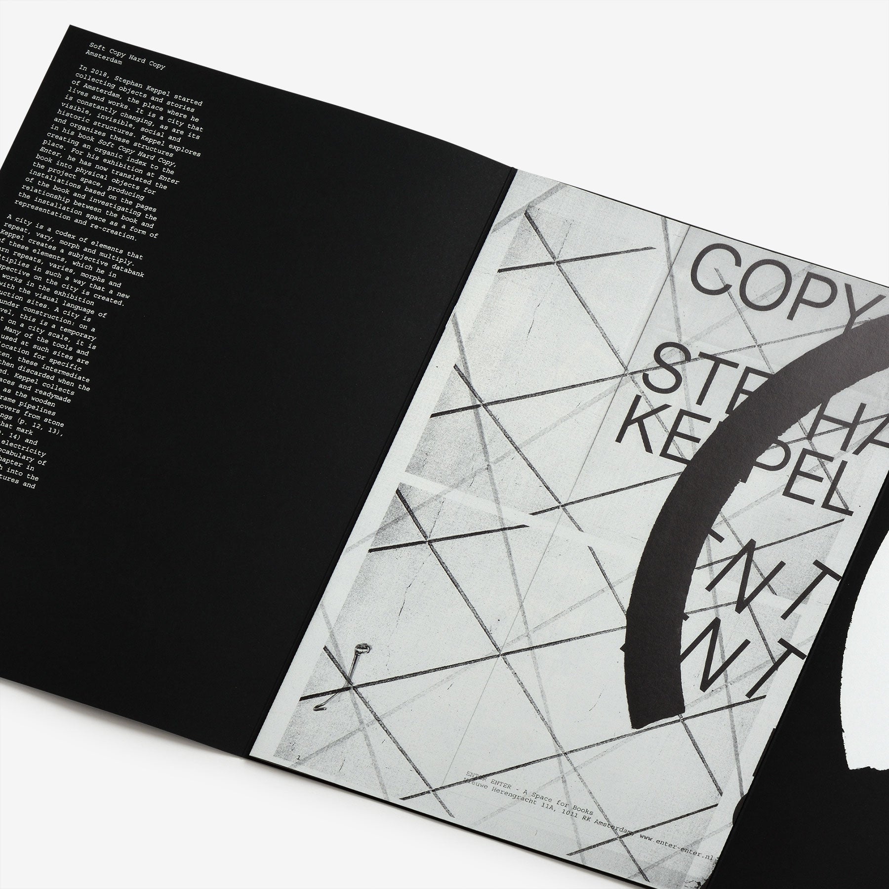 Stephan Keppel: Soft Copy Hard Copy Enter Enter Zine