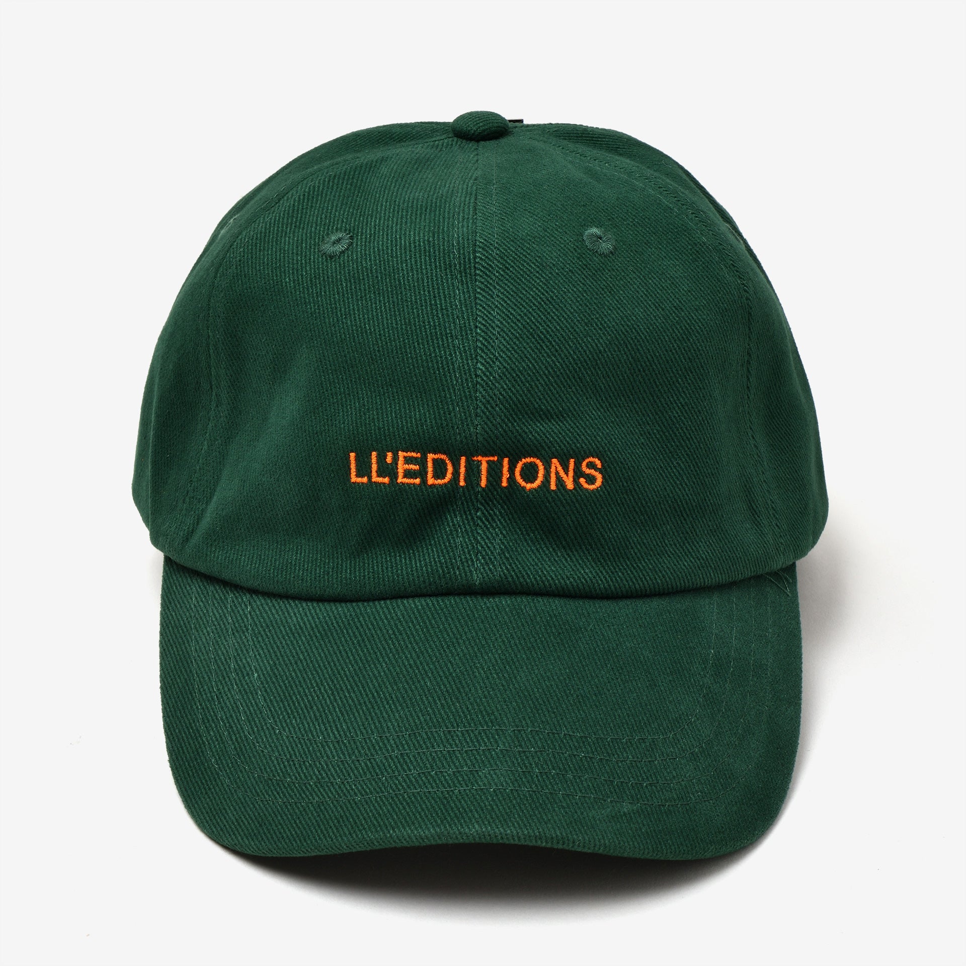 LL’Editions Standard Cap (Forest Green / Fluorescent Orange)