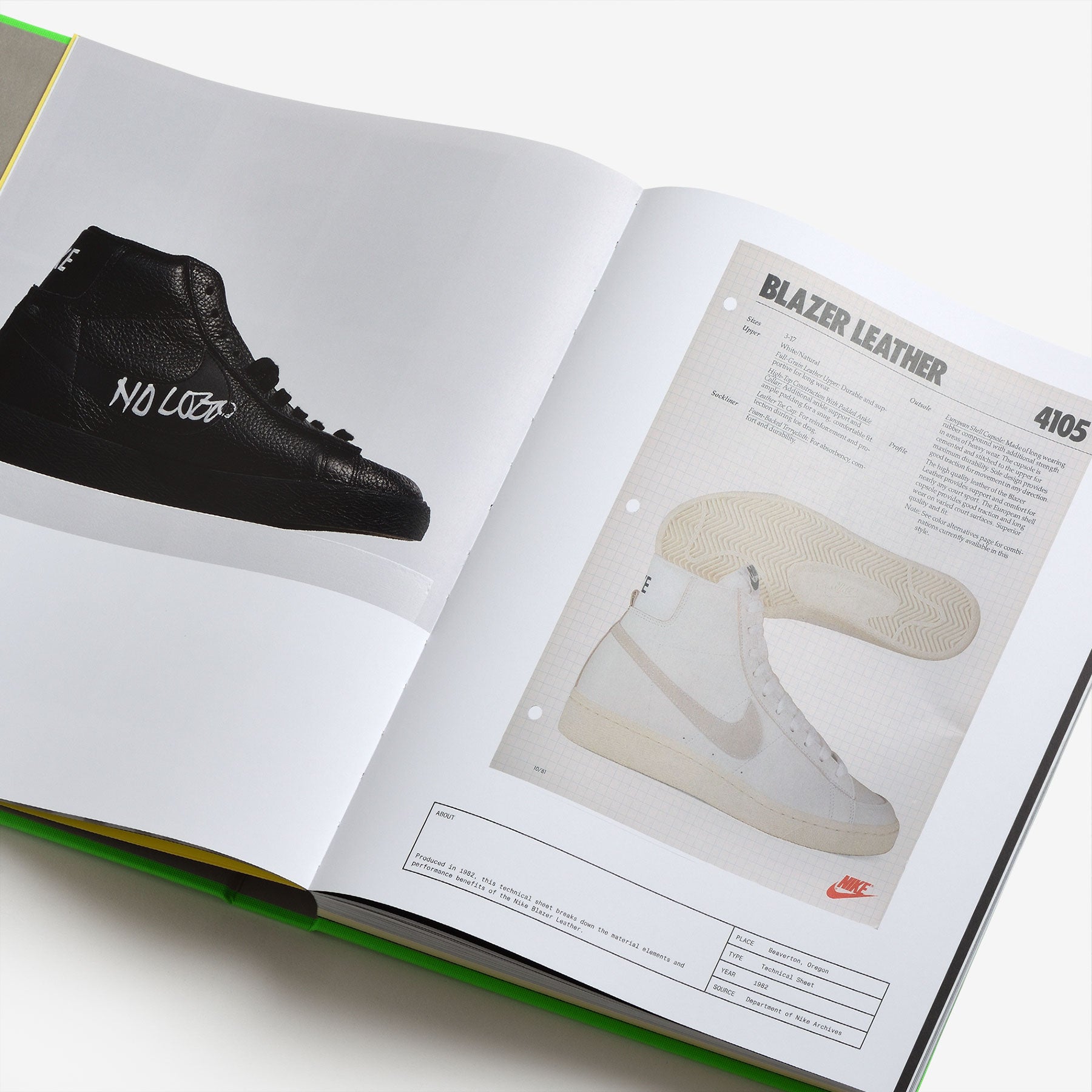 Virgil Abloh Nike ICONS Book in Green - Taschen