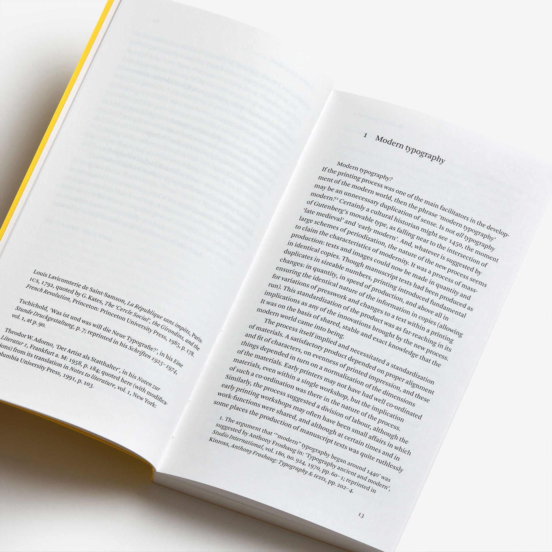 Modern Typography: An Essay in Critical History | North East