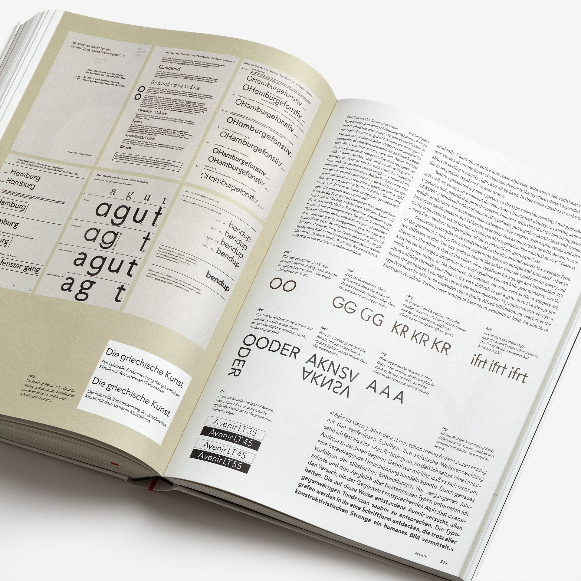 Adrian Frutiger – Typefaces: The Complete Works | North East